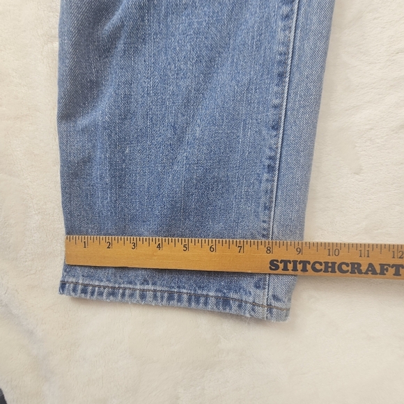 Vintage Polo Ralph Lauren Jeans Men’s 36 x 34 Denim Made in Mexico Distressed - Picture 5 of 12
